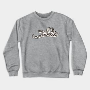 Axanthic Western Hognose Snake Crewneck Sweatshirt